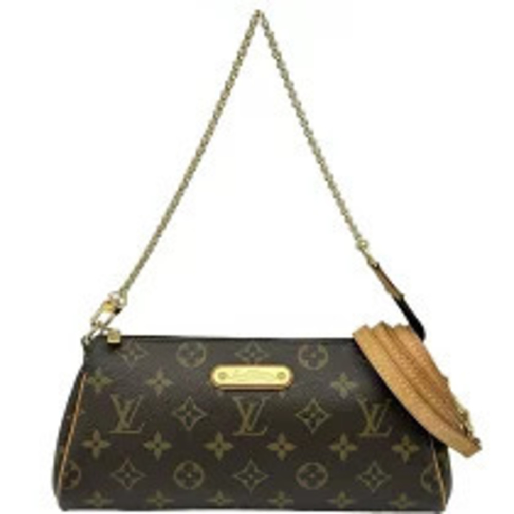 Louis Vuitton Eva Brown Monogram Canvas Shoulder Bag